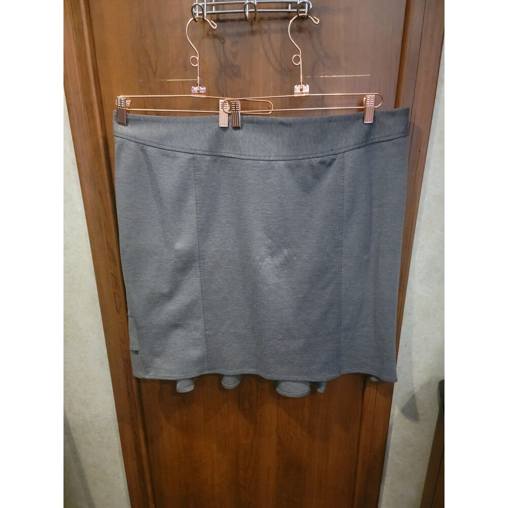 Lane Bryant  Grey Pencil Skirt Sz 24